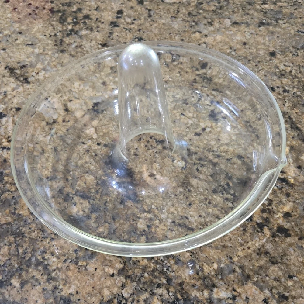 Clear Glass Chicken Roaster - Picture 1 of 3